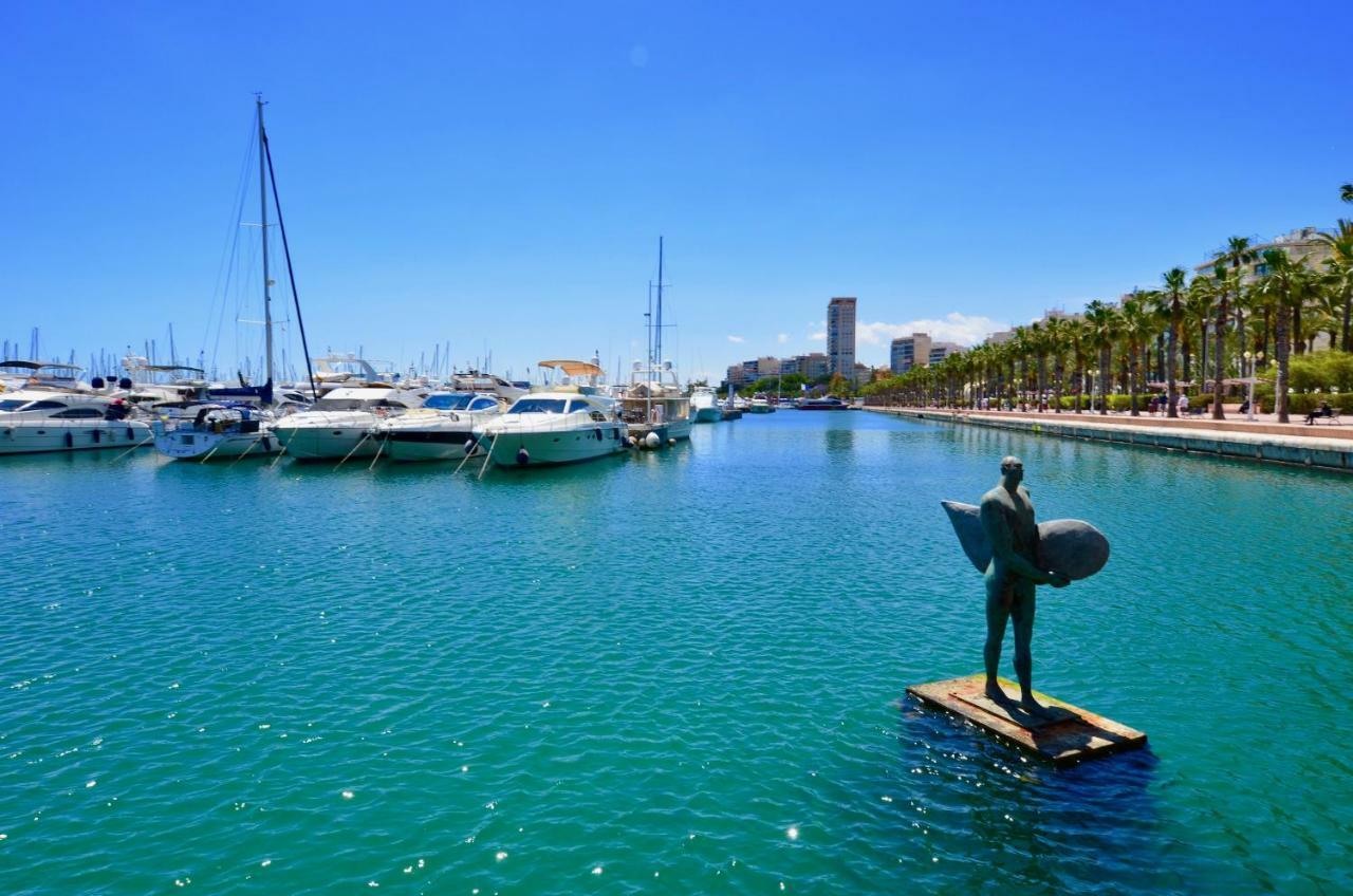 Appartamento Playa Postiguet Penthouse By Nras Alicante Esterno foto