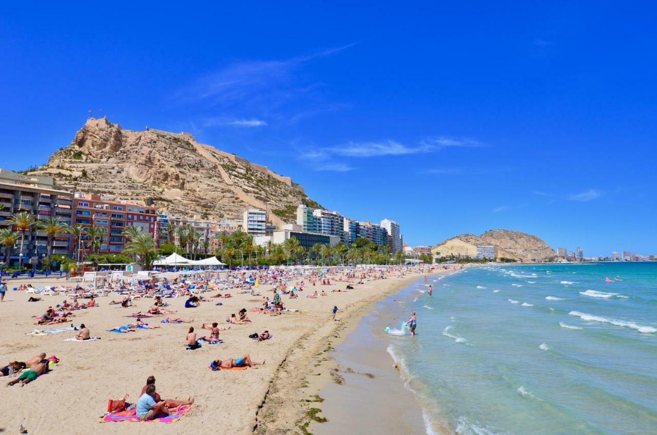Appartamento Playa Postiguet Penthouse By Nras Alicante Esterno foto